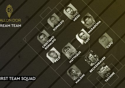 ميسي ورونالدو يعربان عن سعادتهما لاختيارهم ضمن التشكيلة التاريخية