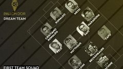 ميسي ورونالدو يعربان عن سعادتهما لاختيارهم ضمن التشكيلة التاريخية