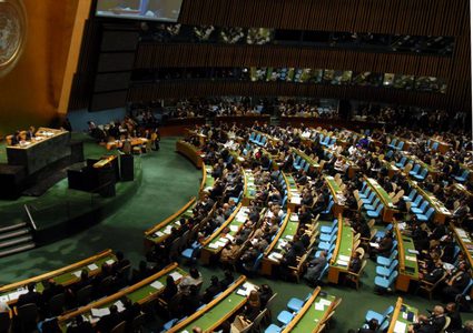 الجمعية العامة تصوت على حق الشعب الفلسطيني في تقرير المصير