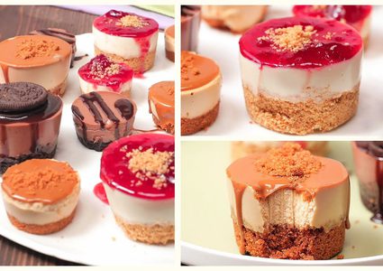 طريقة تحضير الـ"ميني" تشيز كيك