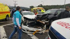 إصابة خطيرة اثر حادث سير قرب مجد الكروم