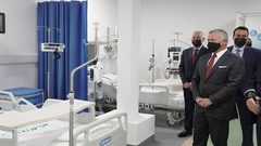 العاهل الأردني يفتتح مستشفى ميدانيا مخصصا لمصابي كورونا