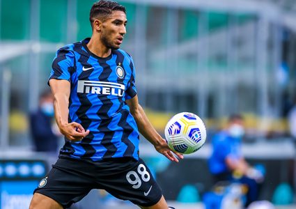 أشرف حكيمي يدخل تاريخ نادي انتر ميلان