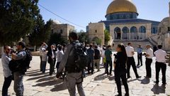 108 مستوطنين يقتحمون المسجد الأقصى