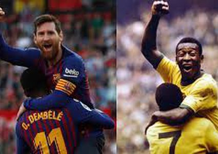 شاهد... كيف حطم ميسي رقم بيليه التاريخي؟