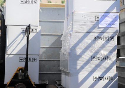 "بكدار" يسلم الدفعة 6 من الأجهزة الطبية للمستشفى الأوروبي في غزة