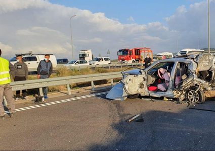 النقب: مصرع فتاة واصابة آخرون بجروح اثر حادث سير