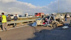 النقب: مصرع فتاة واصابة آخرون بجروح اثر حادث سير