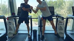 كريستيانو ينشر صورة تجمعه مع ولي عهد دبي