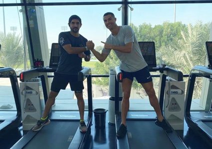 كريستيانو ينشر صورة تجمعه مع ولي عهد دبي