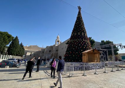 فلتس: الحزن يخيم على أجواء الميلاد في بيت لحم