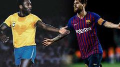 سانتوس يدحض تحطيم ميسي لرقم بيليه القياسي