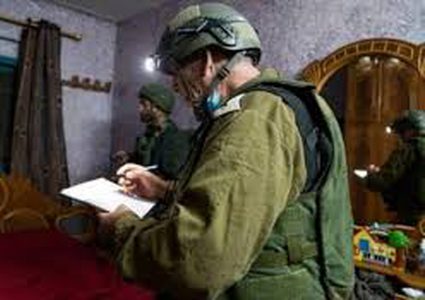 الاحتلال يأخذ قياسات لمنزل الأسير محمد قبها تمهيدا لهدمه في جنين