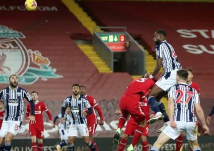 ليفربول يسقط في فخ التعادل أمام ويست برومتش ألبيون