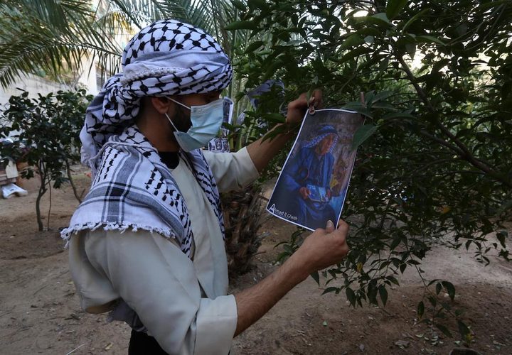 فعالية للتراث الفلسطيني في مخيم النصيرات وسط قطاع غزة