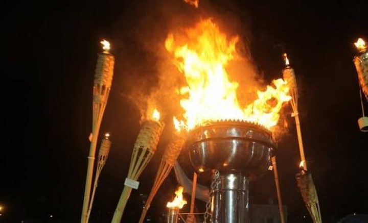 حركة فتح تفتتح حديقة شهداء كفيرت وتضيئ شعلة الإنطلاقة