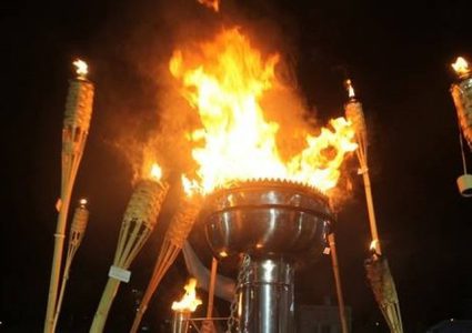 حركة فتح تفتتح حديقة شهداء كفيرت وتضيئ شعلة الإنطلاقة