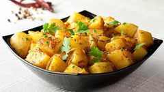 البطاطا الحارة الهندية