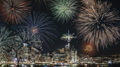 نيوزيلندا أول دولة تودع 2020 بعرض مبهر