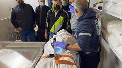 تشييع جثمان الشهيد زعاترة بعد تسليم جثمانه لذويه