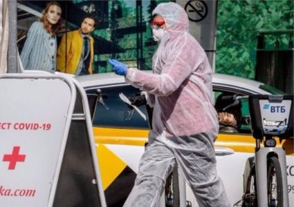 593 وفاة بكورونا خلال 24 ساعة في روسيا