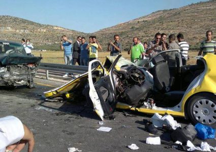 مصرع 5 أشخاص  في 210 حوادث سير الأسبوع الماضي