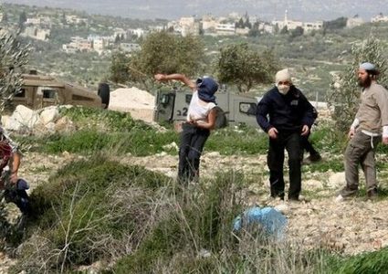 اعتداءات على المواطنين في رام الله وسلفيت وتجريف اراضٍ بالأغوار