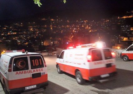 نابلس:رجل يحرق زوجته بالماء الساخن في مخيم الفارعة