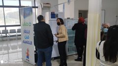 277 إصابة كورونا بأم الفحم و23 حالة خطيرة بمشفى بوريا