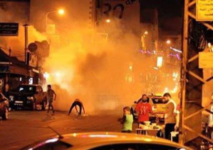 إصابة العشرات خلال مواجهات مع الاحتلال في بيت أمر