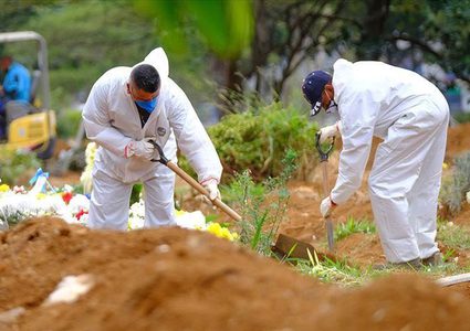 وفيات كورونا تتجاوز الـ200 ألف حالة بالبرازيل