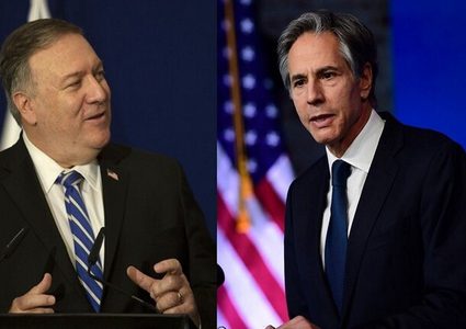 بومبيو: التقيت أنتوني بلينكن لتأمين انتقال منظم للسلطة