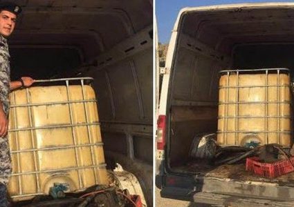 الضابطة الجمركية تضبط 1750 لتر سولار مهرب في سلفيت
