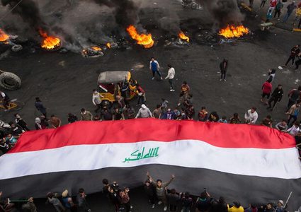 مقتل شرطي وجرح 33 آخرين في احتجاجات بالعراق