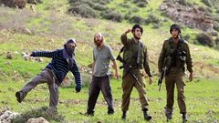 اصابة مواطن في هجوم للمستوطنين غرب نابلس