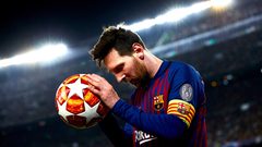 ليونيل ميسي يغيب عن مران برشلونة قبل نهائي السوبر الإسباني