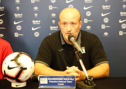 ولد علي يؤكد أهمية المباراة الودية بين فلسطين والكويت