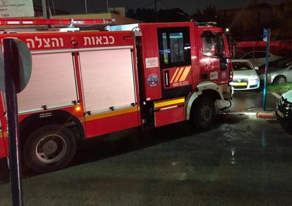 مصرع شخص بحريق في حيفا