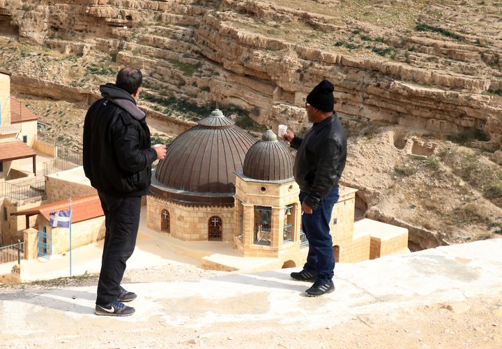 دير مارسابا المطل على وادي قدرون جنوب بيت لحم