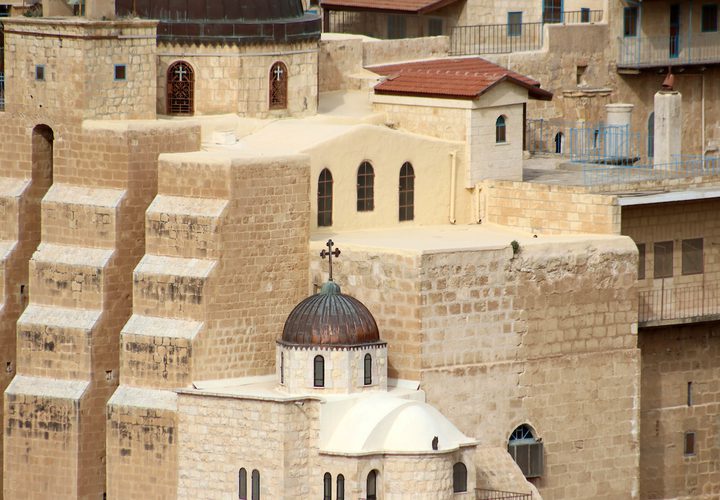 دير مارسابا المطل على وادي قدرون جنوب بيت لحم