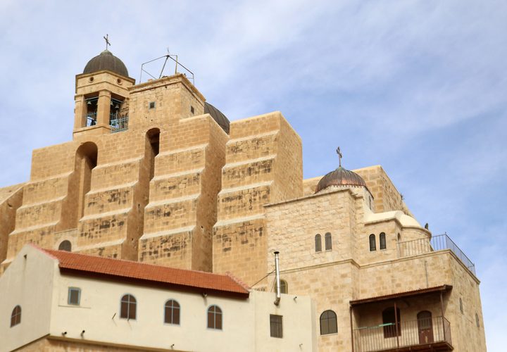 دير مارسابا المطل على وادي قدرون جنوب بيت لحم