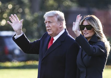 ترامب يغادر واشنطن قبل بدء حفل تنصيب بايدن