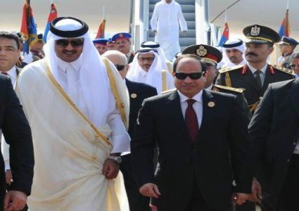 استئناف العلاقات الدبلوماسية بين مصر وقطر