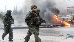 رام الله: الاحتلال يقتحم قرية دير أبو مشعل واندلاع مواجهات