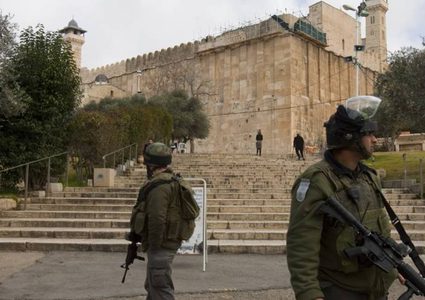 الاحتلال يمنع لجنة اعمار الخليل من استكمال ترميم الحرم الابراهيمي