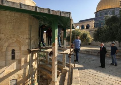 الأردن يعلن استئناف عملية الإعمار في المسجد الأقصى المبارك