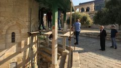 الأردن يعلن استئناف عملية الإعمار في المسجد الأقصى المبارك