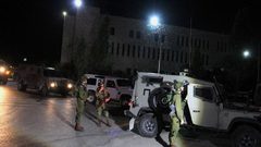 قوات الاحتلال تقتحم عدة بلدات في محافظة نابلس