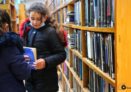 جولة في مكتبة بلدية نابلس