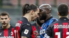 الكشف عن عقوبة إبراهيموفيتش ولوكاكو بعد الشجار بكأس إيطاليا